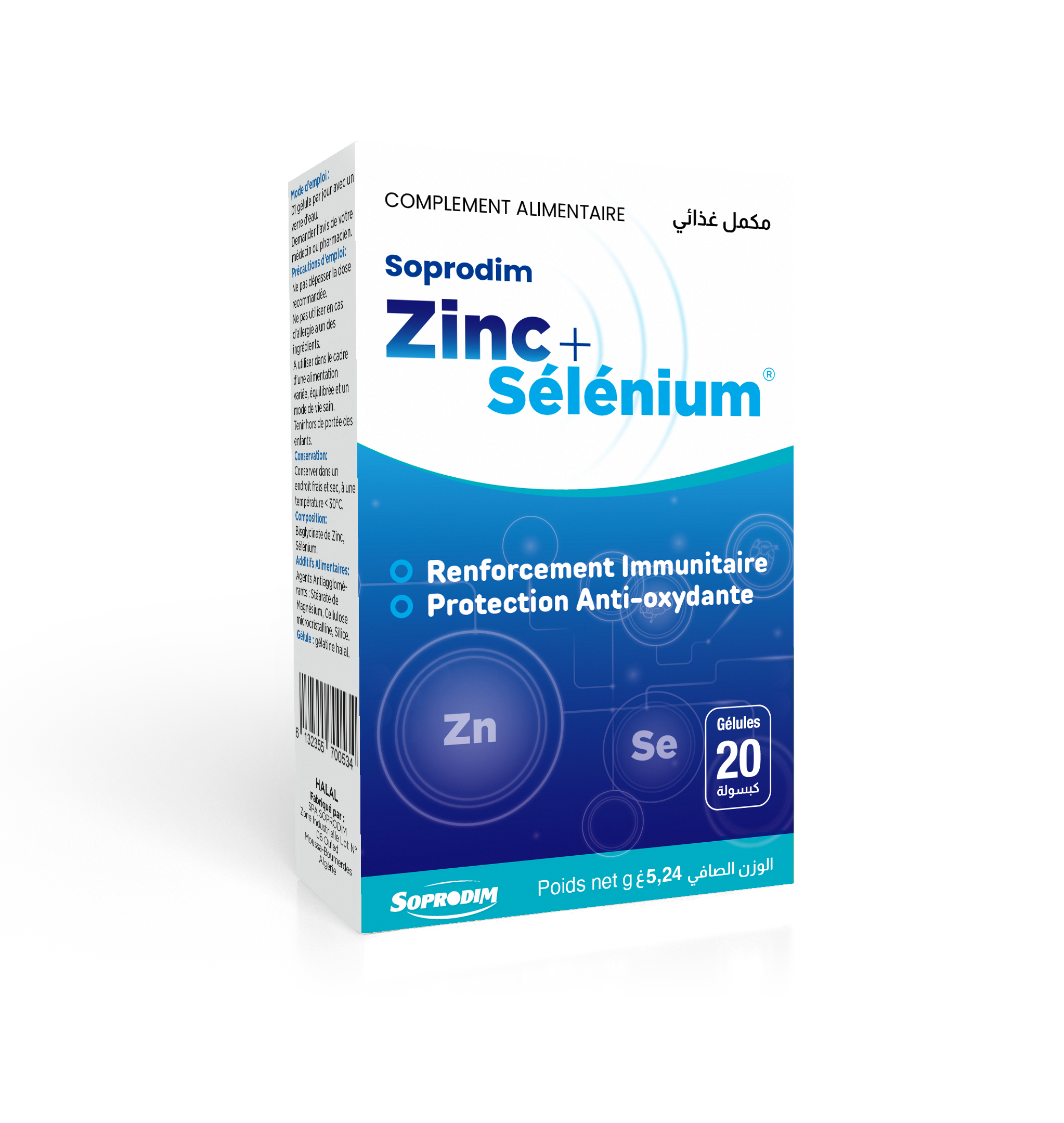 Zinc + sélénium